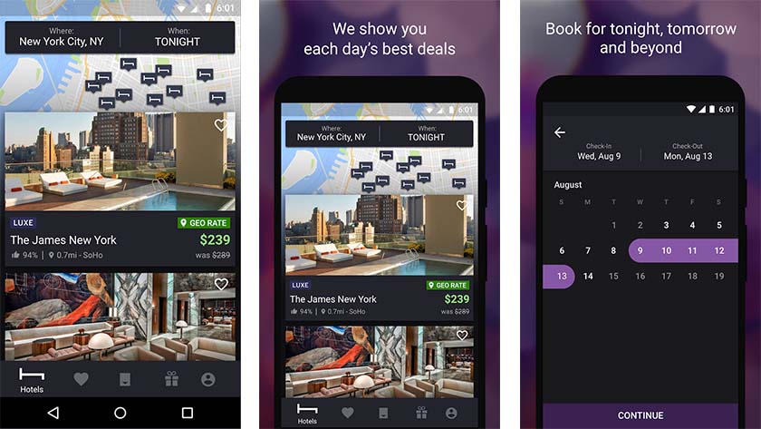 Hoteltonight-最佳酒店应用程序Android爱游戏刷手机版下载