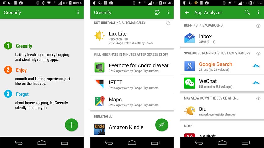 绿色为Android的最佳电池节省应用程序爱游戏刷手机版下载