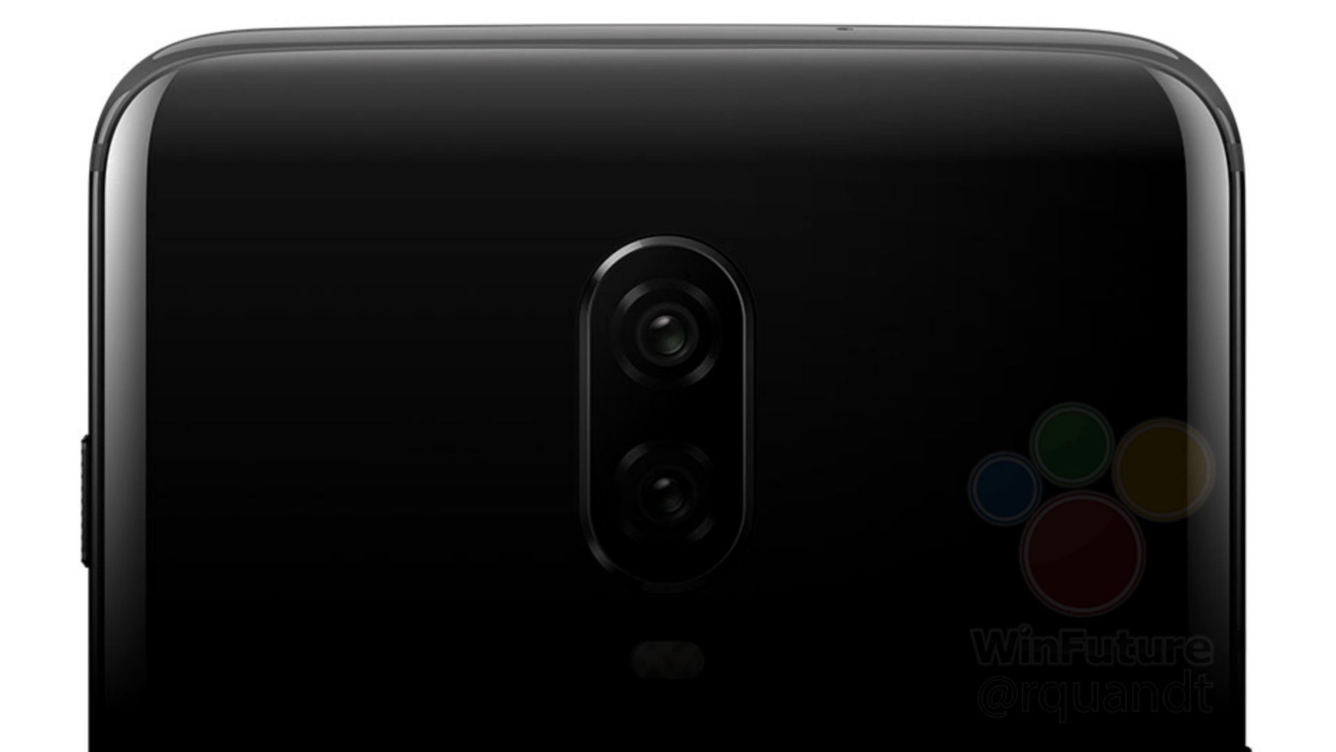OnePlus 6T泄漏渲染双摄像头
