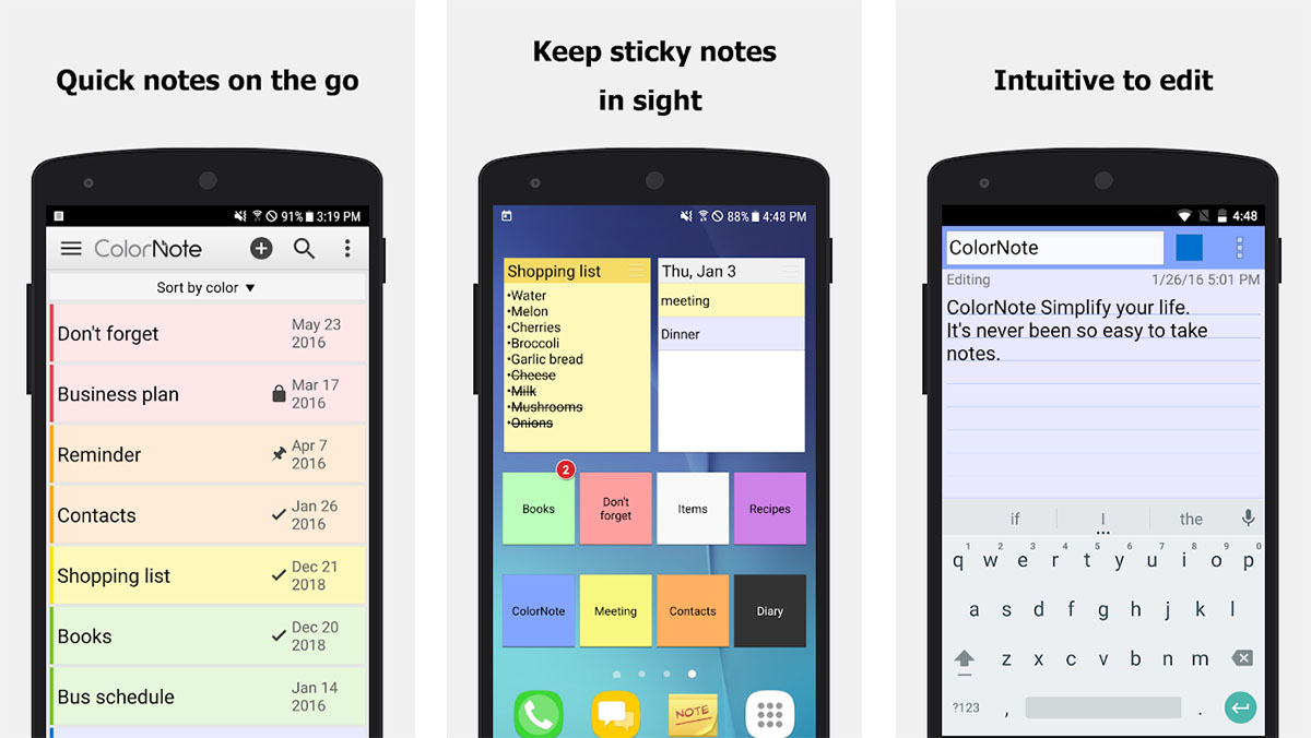Colornote是为Android采用应用程序的最佳音符之一爱游戏刷手机版下载