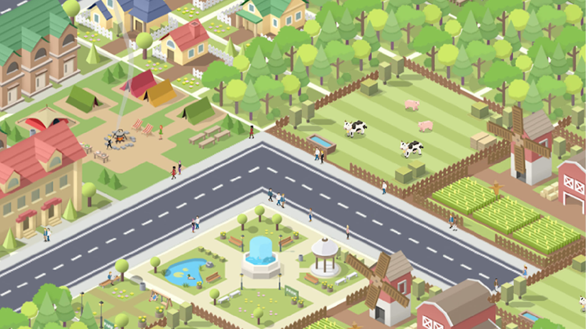 Pocket City最佳模拟游戏适用于Android爱游戏刷手机版下载