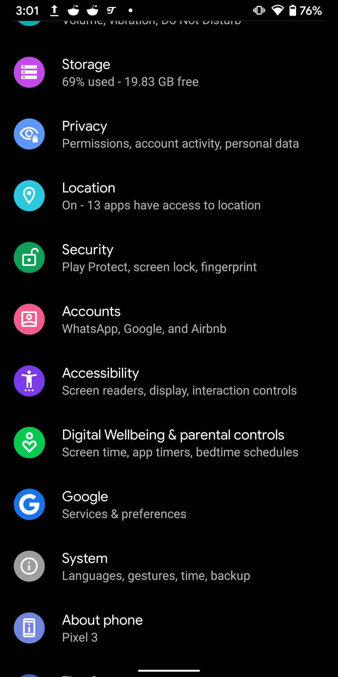 爱游戏刷手机版下载Android 10隐私菜单