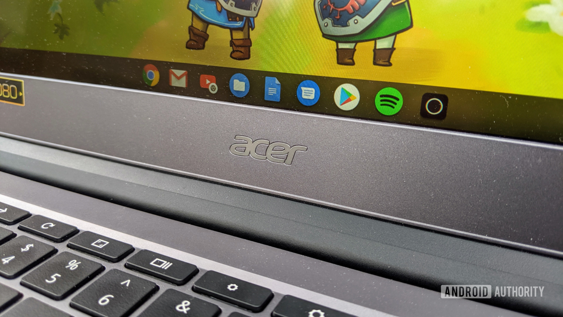 在Acer Chromebook 714上关闭Acer徽标