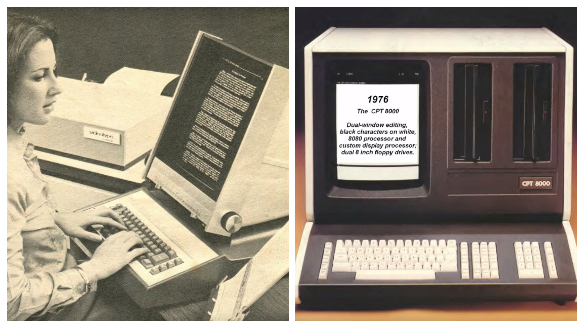 旧文字处理器计算机历史记录项目
