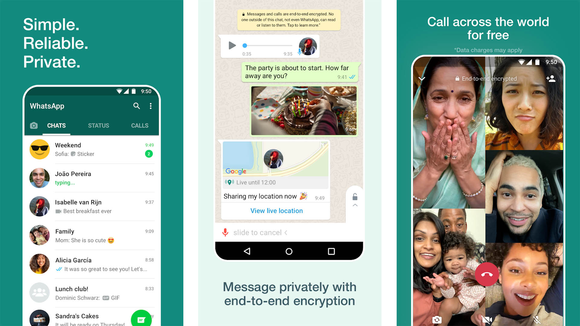WhatsApp屏幕截图2021