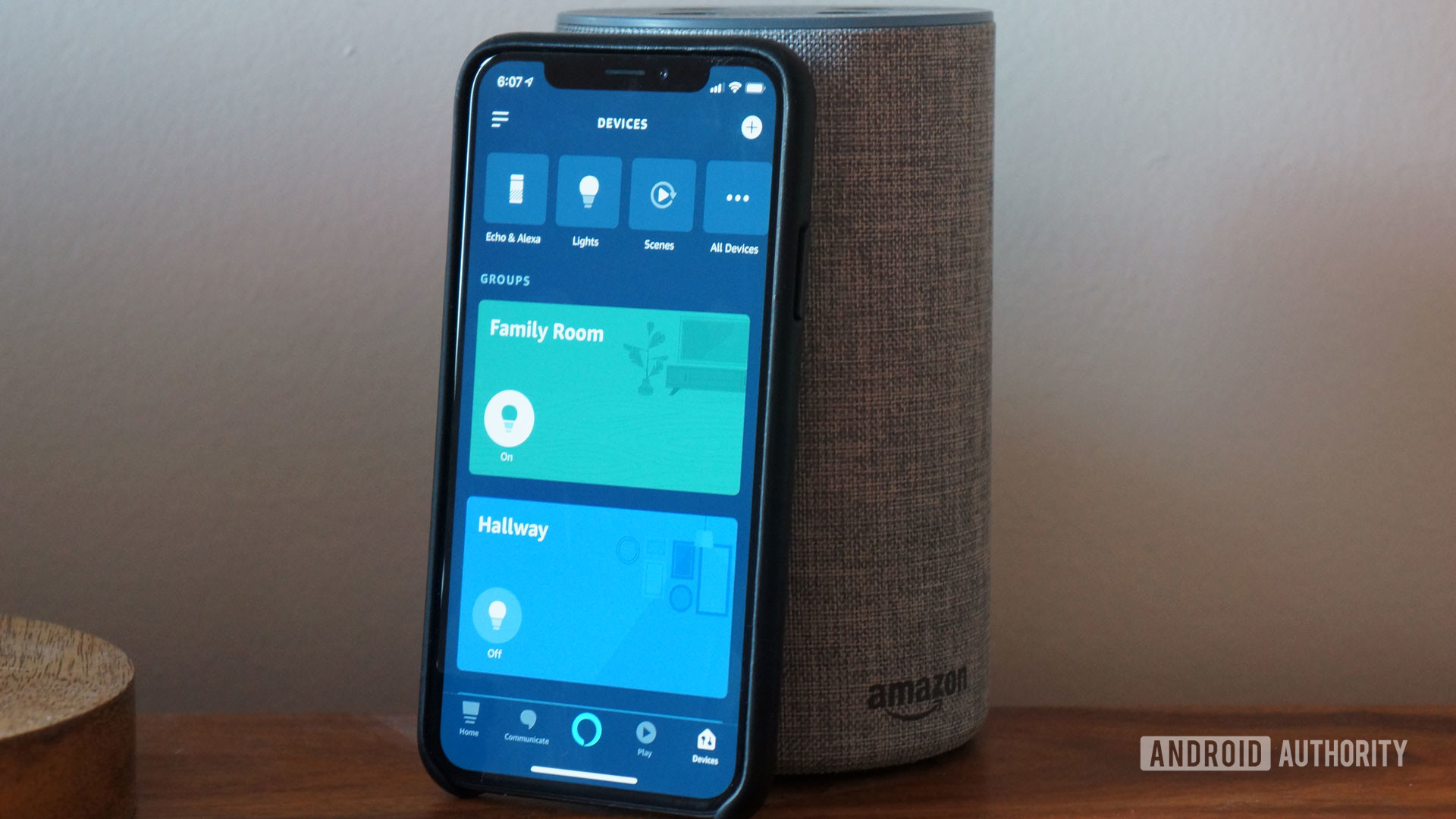 亚马逊回声扬声器Alexa iPhone应用程序