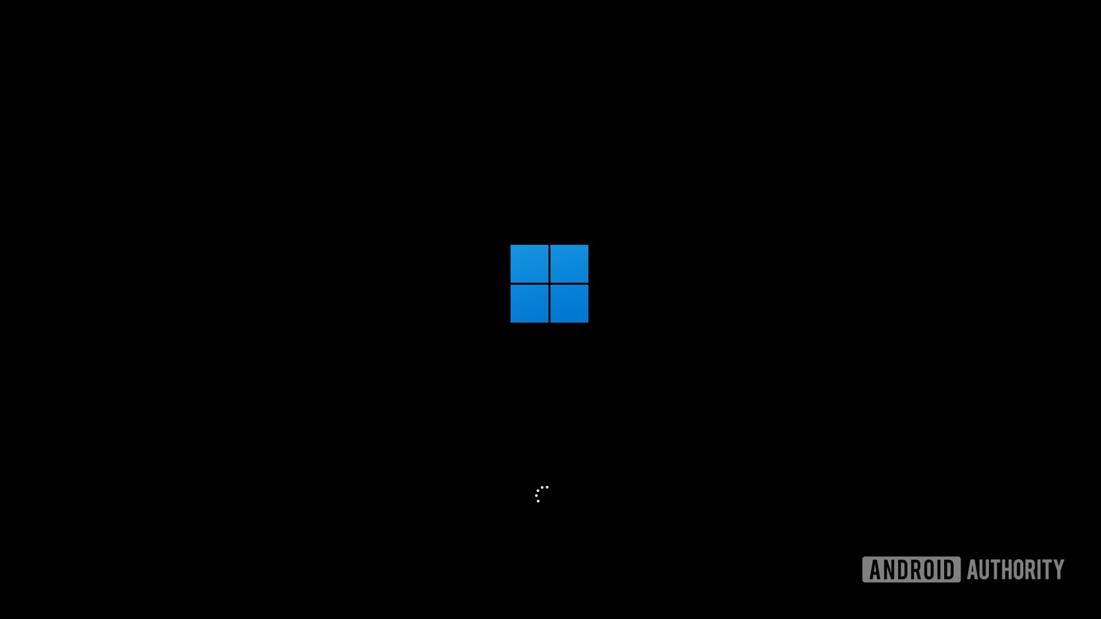 Windows 11徽标启动屏幕