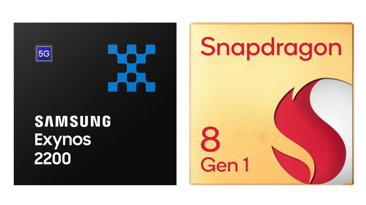 Snapdragon 8 Gen 1 vs exynos 2200徽标